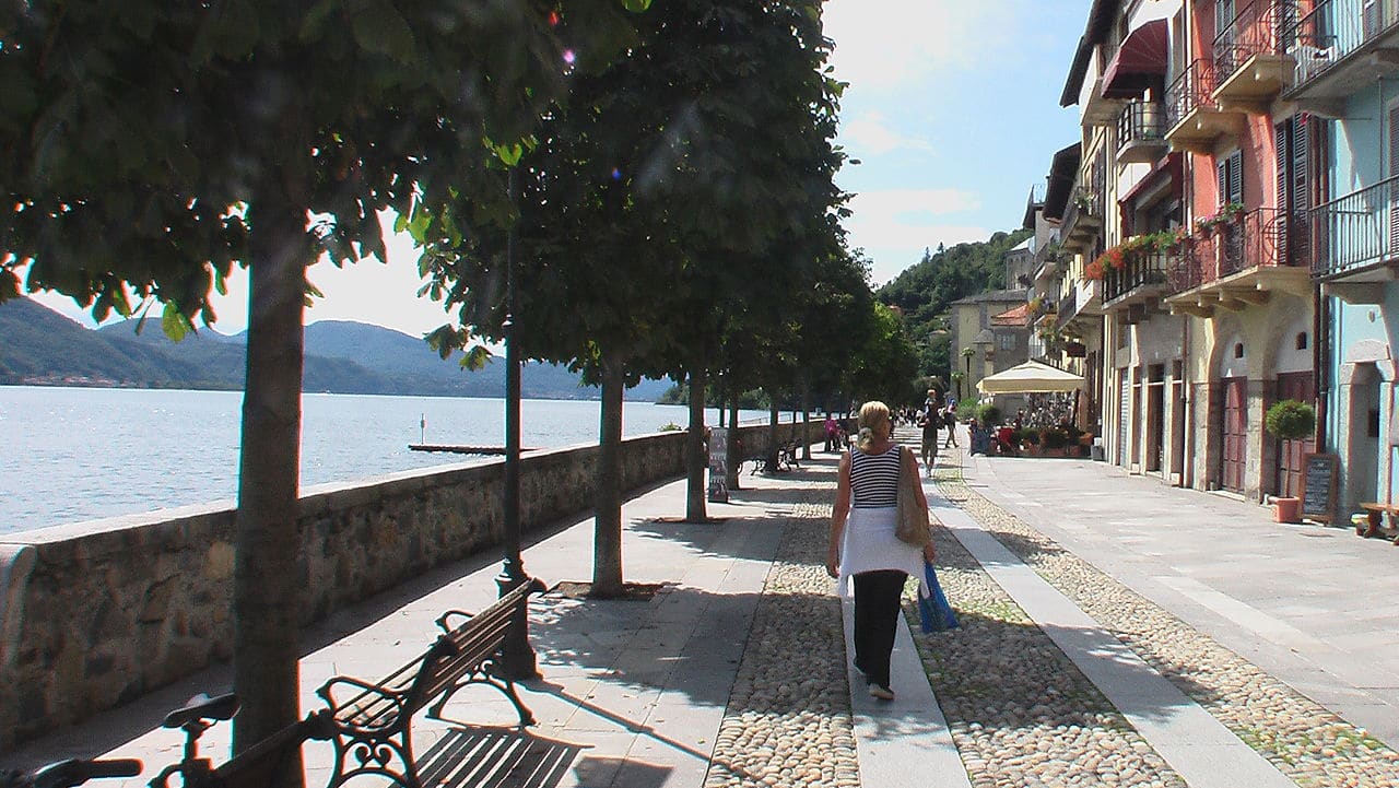 Gezellige promenade van Cannobio